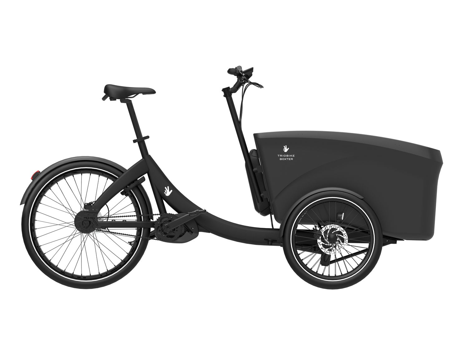 Triobike, Boxter CL, Colour: Black, Hood Colour: Black 4 Kid Hood, Seat Colour: Black 4 kid seat