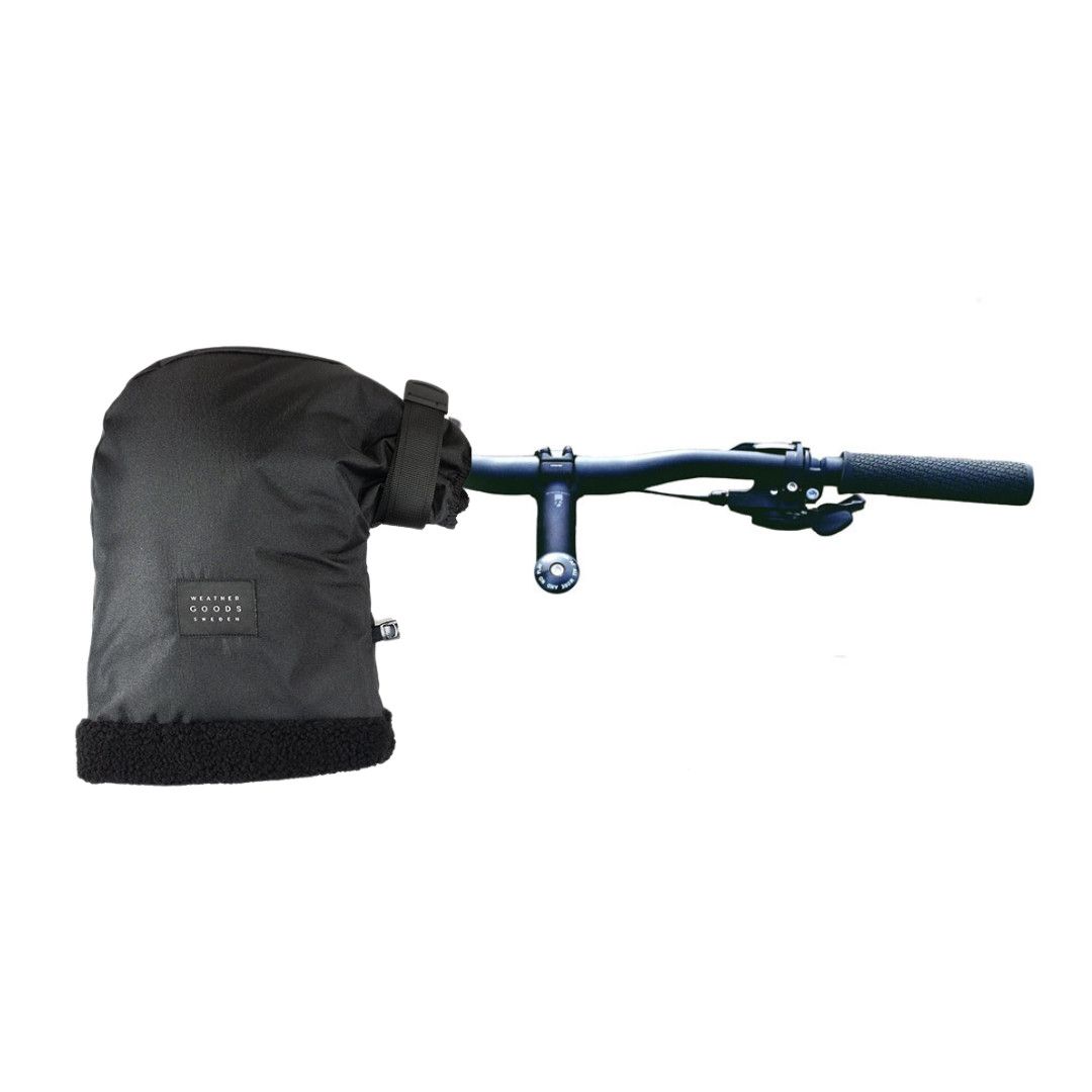 WeatherGoods Pogies, Straight, Color: Black