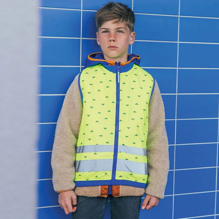 GoFluo Jackson Kids' Reflective Vest, Size: 2-3Y