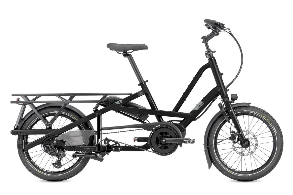 Tern, Quick Haul Long D9, Color: Satin Black