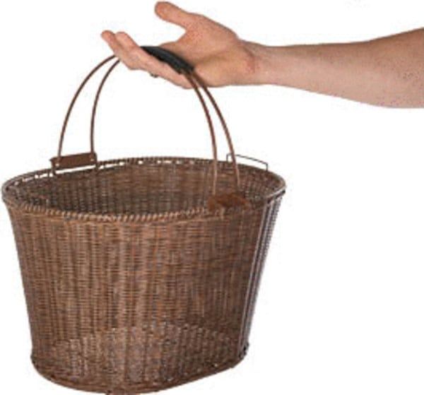 St. Lawrence Wicker QR Basket