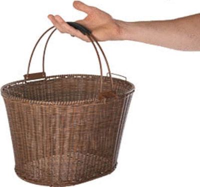 St. Lawrence Wicker QR Basket
