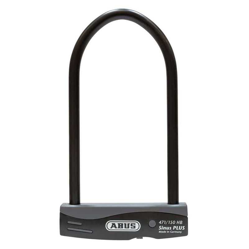 Abus Sinus 471, U-Lock, Key, Black