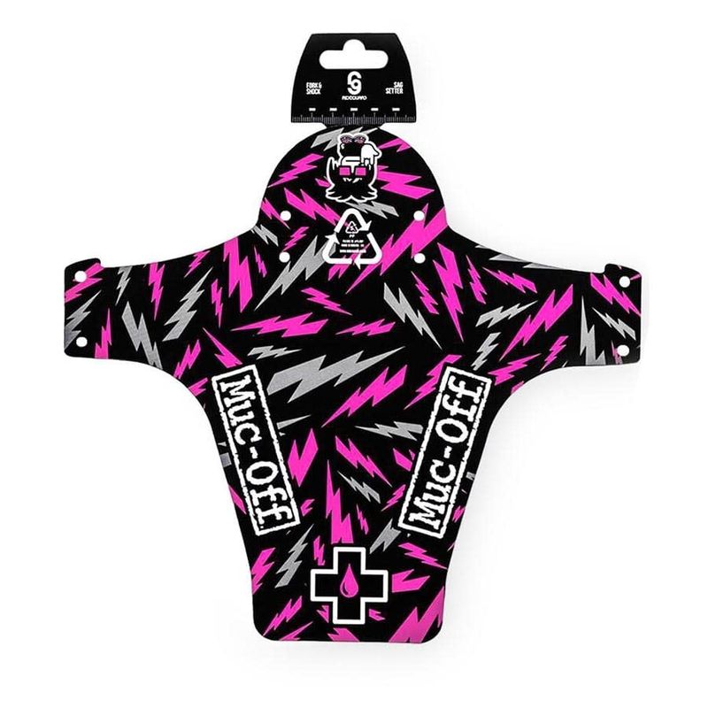 Muc-Off, Ride Guard, Front Fender, Pink/Grey