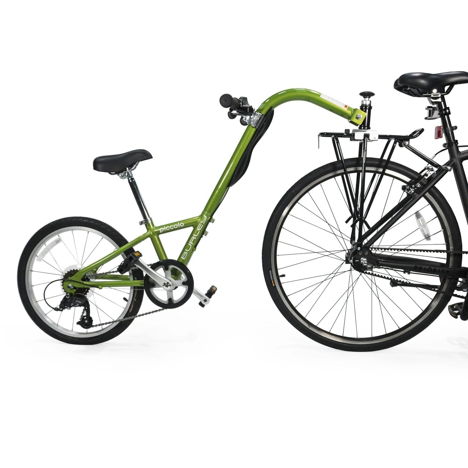 Burley Piccolo 7-Speed Trailercycle: Green