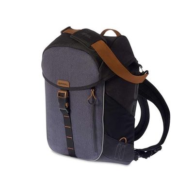 Basil, Miles Daypack, Day Pack, 17L Black Slate