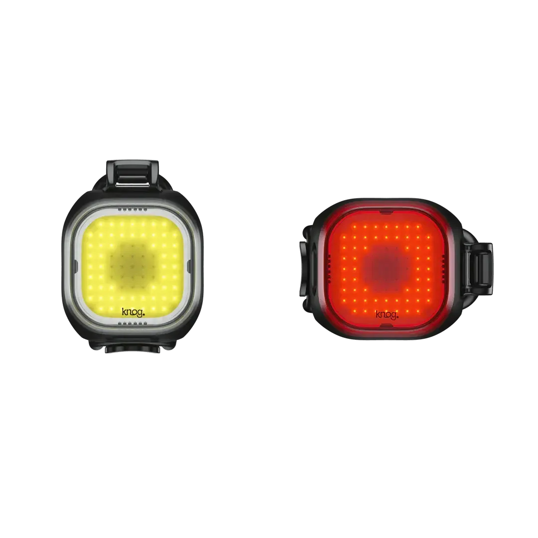 Knog Blinder Mini Square; light twin pack