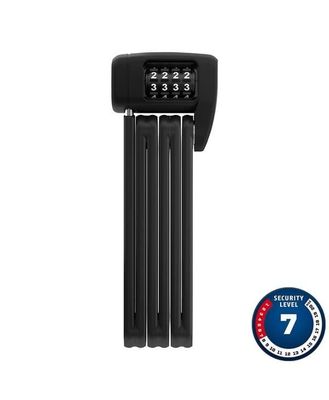 Abus, Bordo Lite Mini 6055C, Folding Lock, Combination, 60cm, 5mm, Black