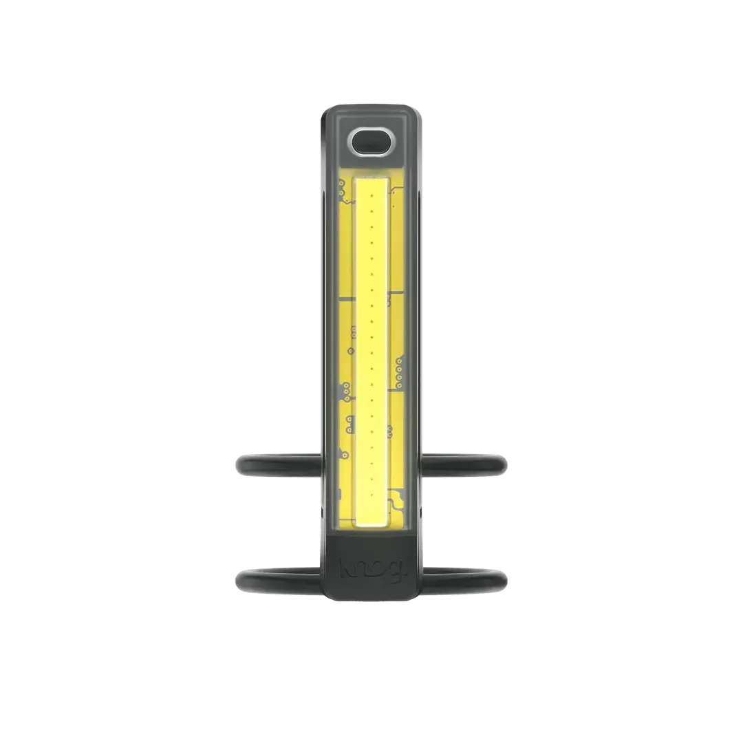 Knog Plus, Front, Black, light