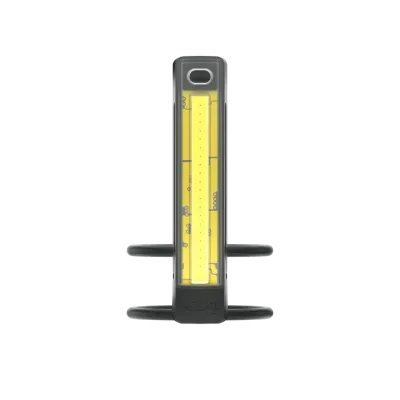 Knog Plus, Front, Black, light