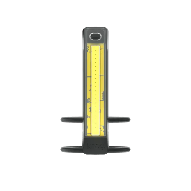 Knog Plus, Front, Black, light