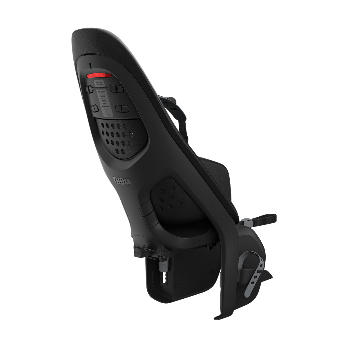 Thule Yepp  Maxi 2 Child Bike Seat - MIK HD Rack Mount, Midnight Black