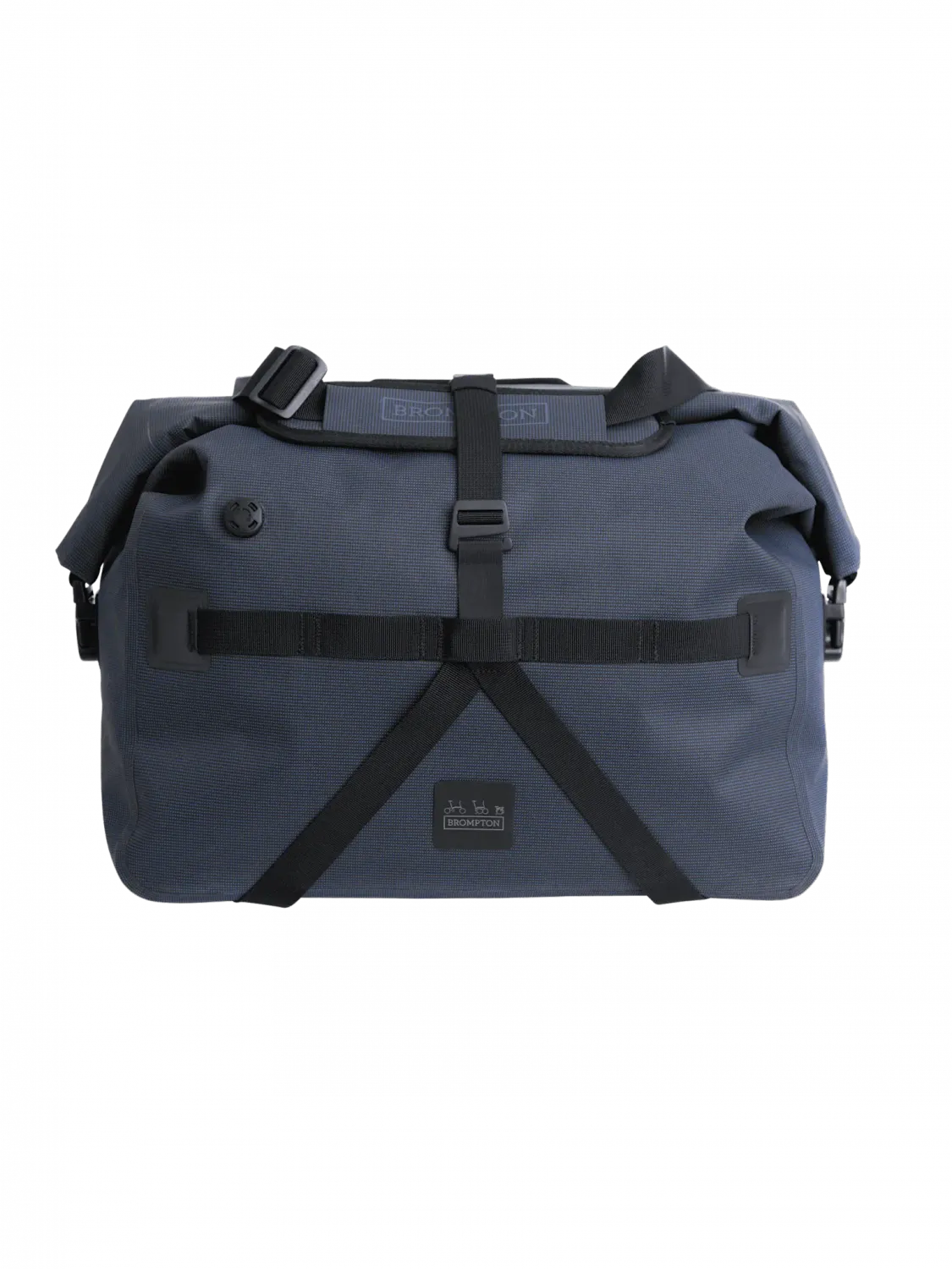 Brompton Borough Waterproof, Large, Navy w Frame