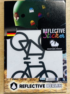 Fahrer Berlin Reflective Decal Bicycles