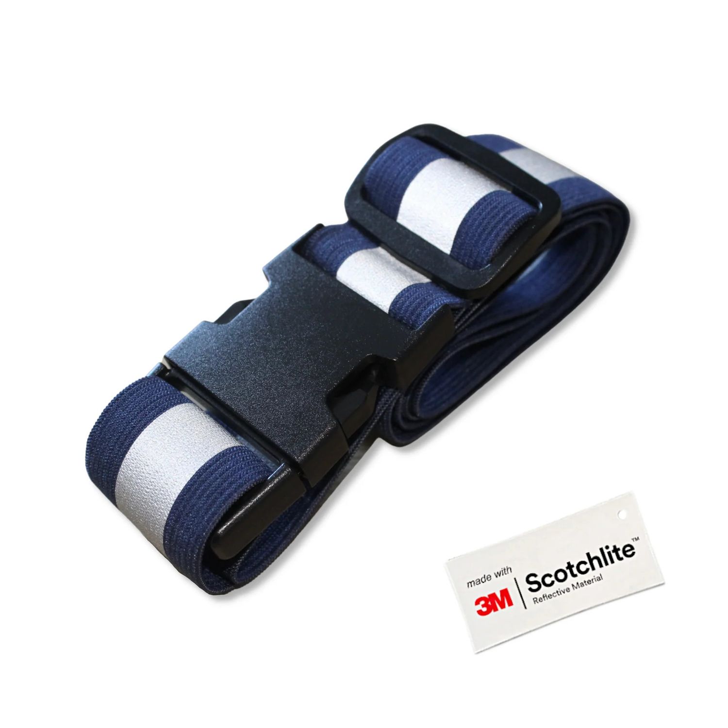 Salzmann, Multi-Purpose Reflective Belt, Color: Navy Blue