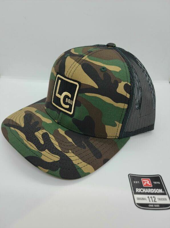 Camo Richardson 112 Centered Logo LC BBQ Hat