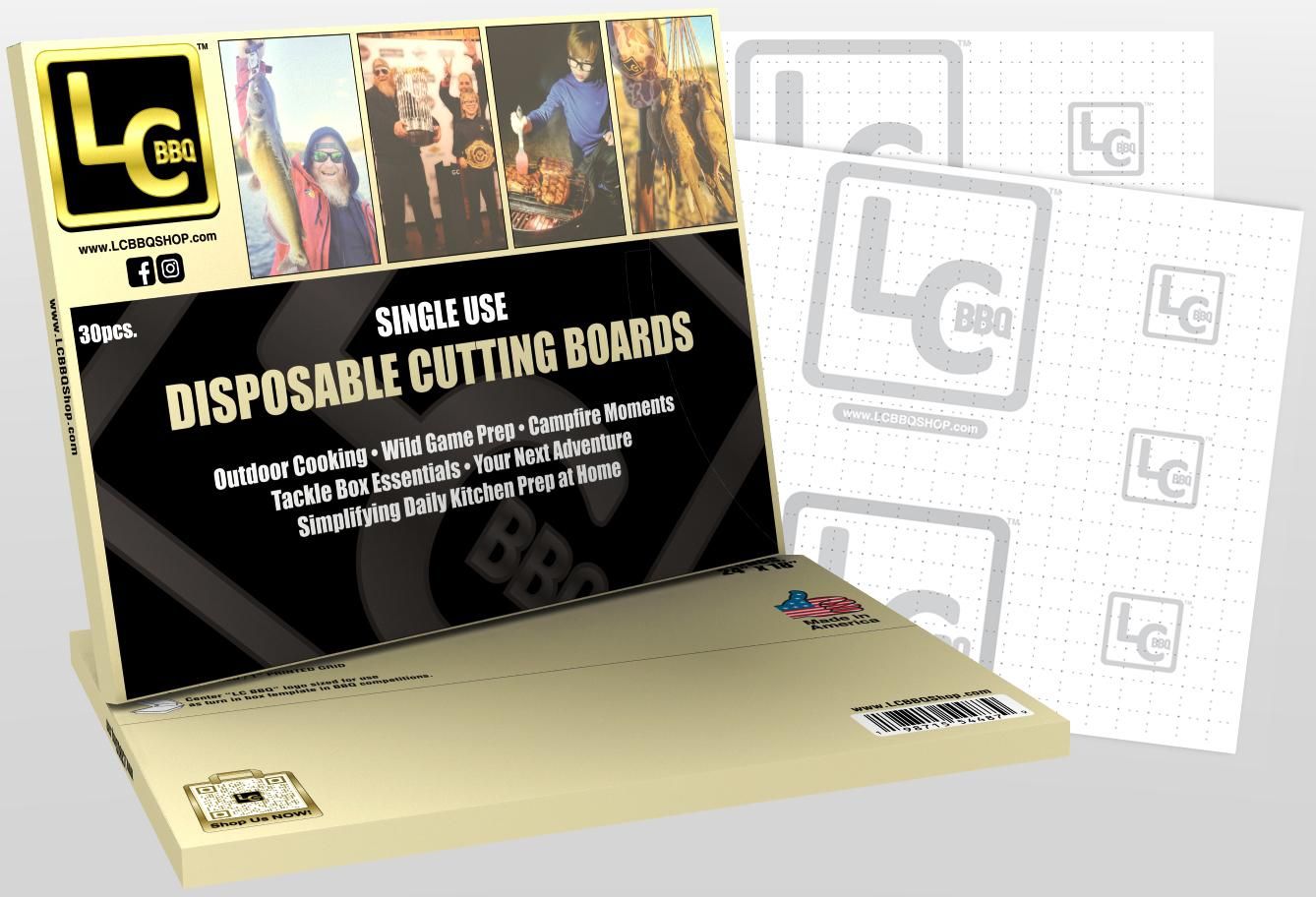 LC BBQ - Disposable Cutting Boards - 18&quot;x24&quot;