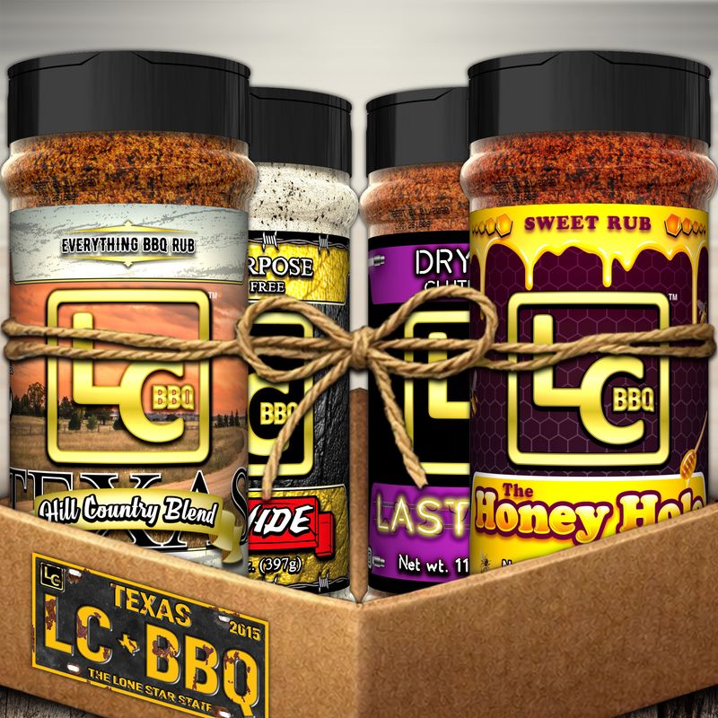 Pitmaster Essentials Rub Kit - 4 Pack