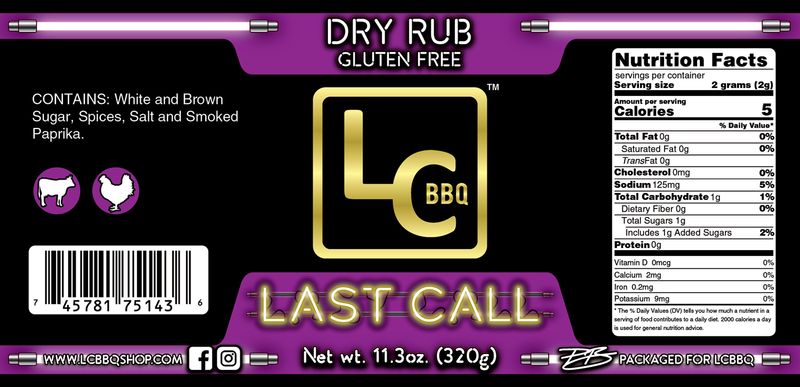 Last Call - 11.3 oz Shaker