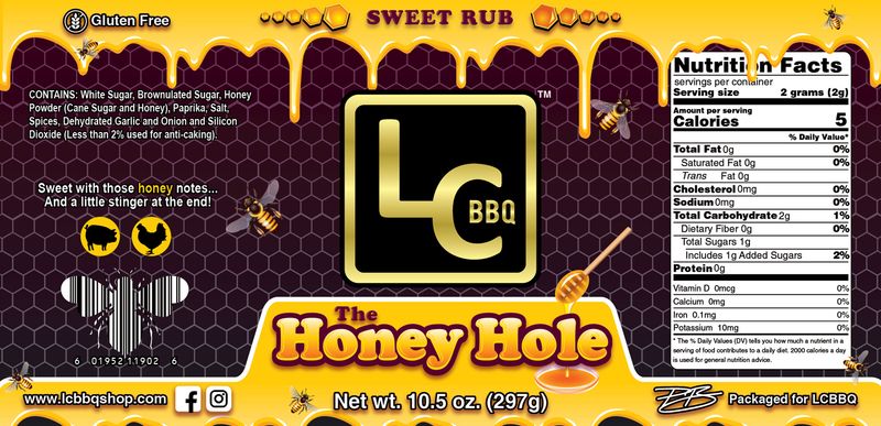 The Honey Hole - 10.5 oz Shaker