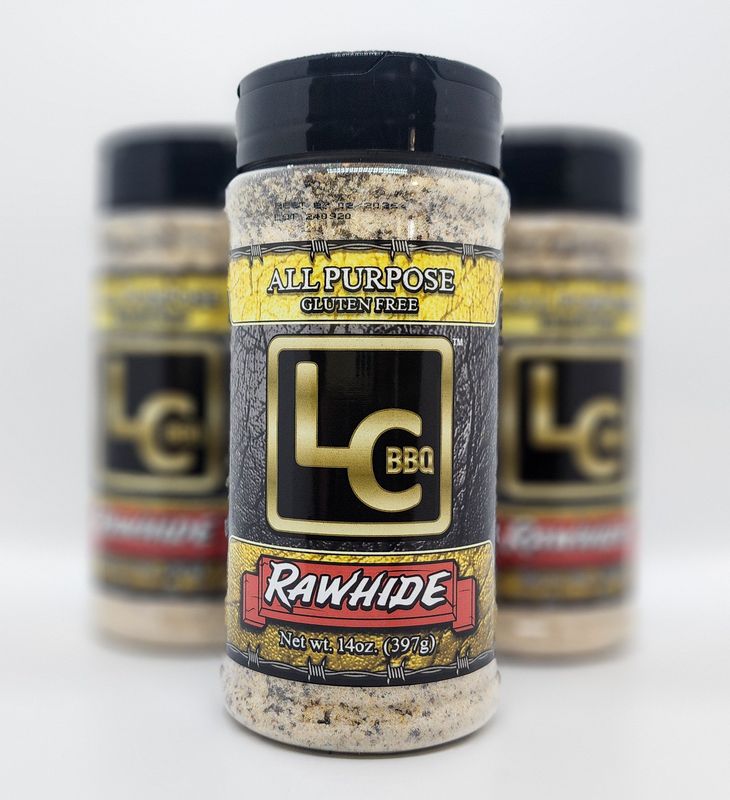 Rawhide - Competition All Purpose Rub -14oz Shaker
