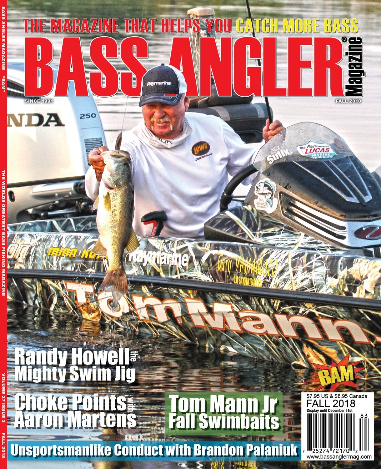 2018 Fall Issue - BASS ANGLER Magazine