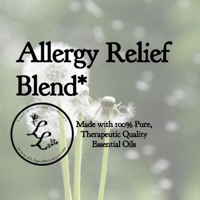 Allergy Relief Blend| All-Natural (especially great for kids)