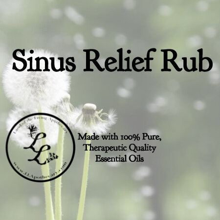 Sinus Relief Rub | Sinus Issues? Sinus Relief Rub | Sinus Issues?