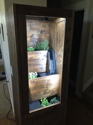 Waterfall &amp; Hydroponic Gardens
