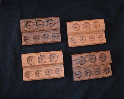 6" 2 Tier Essential Oil Stands