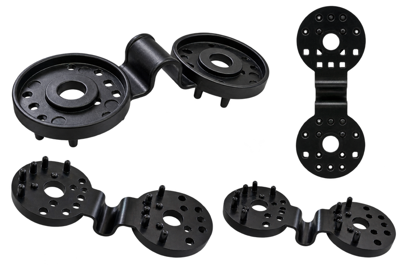 Pinza sombreo circular