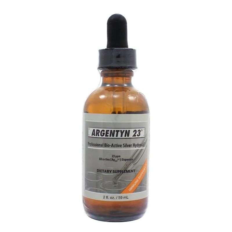 Argentyn 23 Bio-Active Silver Hydrosol (Dropper) _ [Size: 2oz] _ 61CS23 (NAT-IMM)