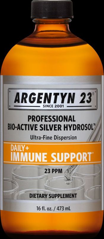 Argentyn 23 Bio-Active Silver Hydrosol (SCWTop) _ [Size: 16oz] _ 48CS23 (NAT-IMM)