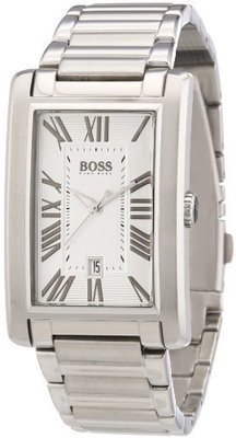 Hugo Boss Silver Dial Stainless Steel Mens Watch 1512711