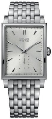 Hugo Boss Silver Dial Stainless Steel Mens Watch 1512787