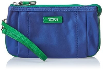 Tumi Journey Vienna Triple Compartment Wristlet, Atlantic, One Size