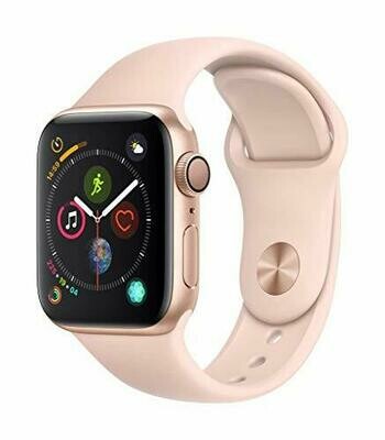 Apple Watch Series 4 (GPS, 44mm) - Gold Aluminium Case with Pink Sand Sport Band ( Refurbished)