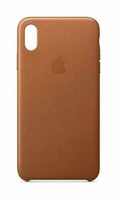 Apple Leather Case (for iPhone Xs Max) - Saddle Brown ( Refurbished)