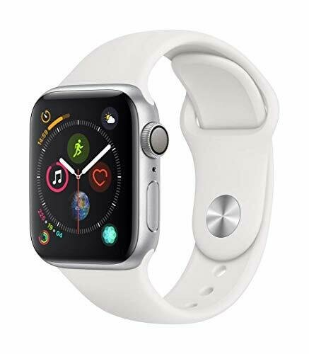 Apple Watch Series 4 (GPS, 40mm) - Silver Aluminum Case with White Sport Band ( Refurbished)