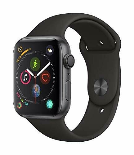 Apple Watch Series 4 44mm GPS Only, Space Gray Aluminum - Black Sport Band ( Refurbished)