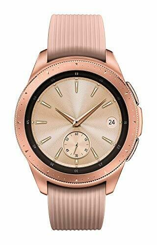 Samsung Galaxy Watch (42mm) Rose Gold (Bluetooth), SM-R810NZDAXAR US Version with Warranty ( Refurbished)