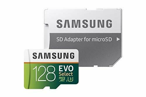 Samsung 128GB 100MB/s (U3) MicroSD EVO Select Memory Card with Adapter (MB-ME128GA/AM) ( Refurbished)