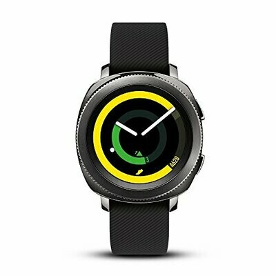 Samsung Gear Sport Smartwatch, Black (SM-R600NZKAXAR) ( Refurbished)