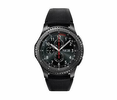 SAMSUNG GEAR S3 FRONTIER Smartwatch 46MM (Bluetooth Only) - Dark Grey ( Refurbished)