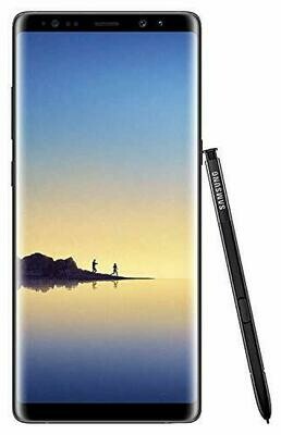 Samsung Galaxy Note 8 N950U 64GB Unlocked GSM 4G LTE Android Smartphone w/Dual 12 MegaPixel Camera ( Refurbished) (Midnight Black)