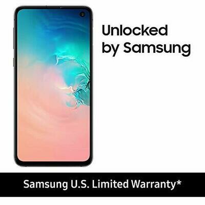 Samsung Galaxy S10e Factory Unlocked Phone with 128GB (U.S. Warranty), Prism White ( Refurbished)