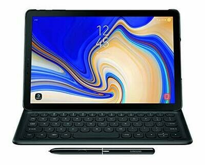 Samsung Electronics EJ-FT830UBEGUJ Galaxy Tab S4 Book Cover Keyboard, Black ( Refurbished)