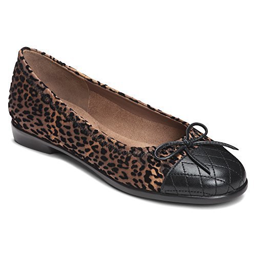 Aerosoles &quot;Beckon&quot; Flats Leopard Combo 7 M
