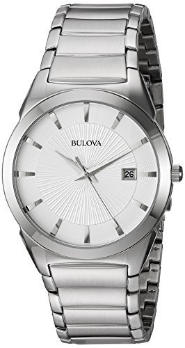 Bulova Men&#39;s Bracelet Calendar Dress Watch