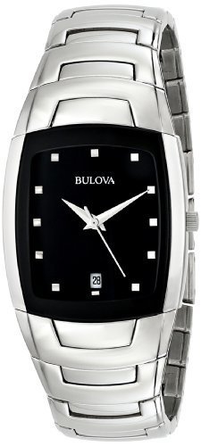 Bulova Men&#39;s 96G46 Stainless Steel Watch with Link Bracelet